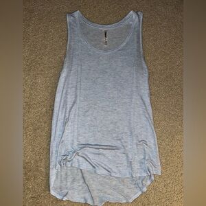 Women's Light blue Sleeveless Top